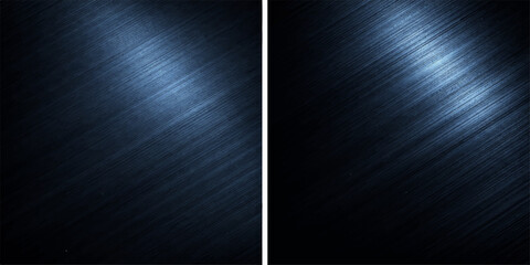 sleek, metallic surface, the textured dark blue backdrop with luminous diagonal streaks, a striking visual of industrial elegance. © ITS OK