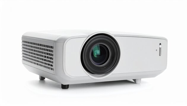 Compact mini projector with front lens