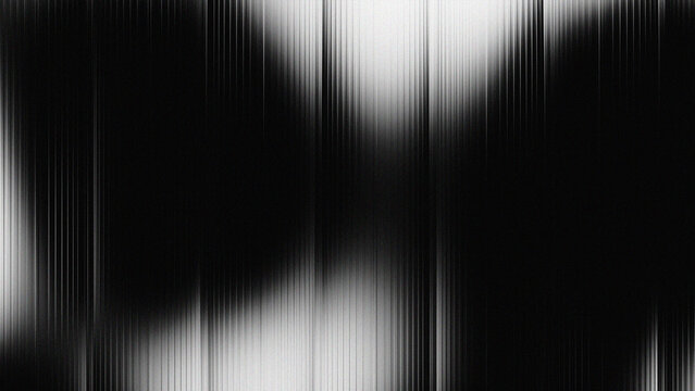 Thin, densely arranged vertical lines with a Linear Blur effect. The combination of deep black and bright white areas creates a dramatic lighting effect, as if light is penetrating a narrow gap or ref