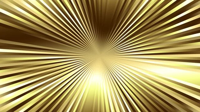 Sunburst gold pattern animation. vintage retro round background rays background, retro sunburst graphic design, 2d animation footage . Loop retro beige