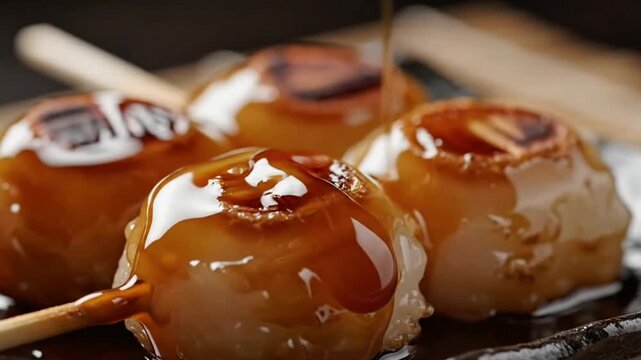 Dango Sweet Skewers Japanese Street Food