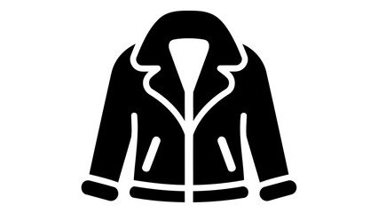 Shearling jacket icon © Monwara67