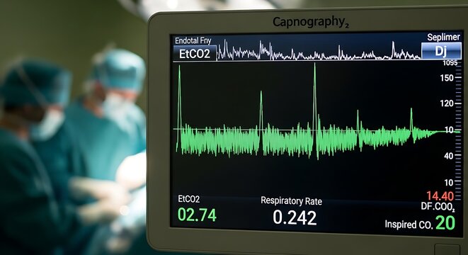Medical team monitoring patient vital signs in hospital