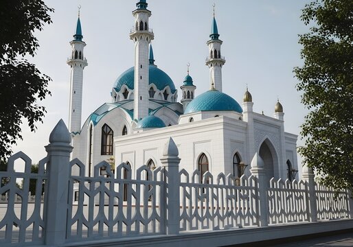 Kul sharif mosque in kazan tatarstan russia