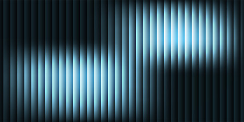 Obraz premium Black and blue glowing ribbed vector abstract background.eps10