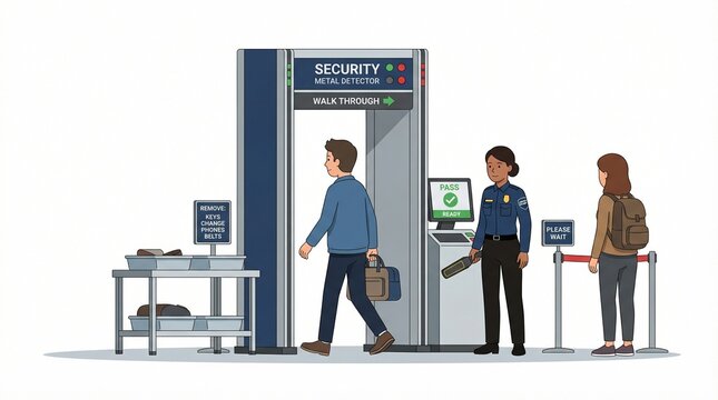 Security Screening at Airport