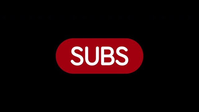 subscription button representing online services and content