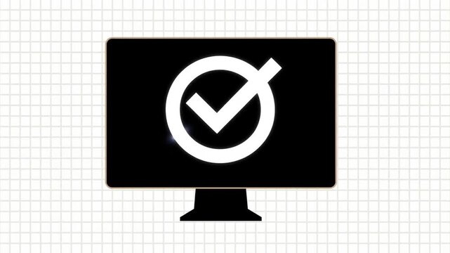 Desktop checkmark ui on grid for system data synchronization.