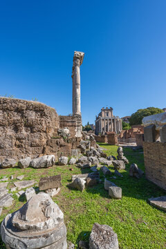 City of Rome, Roman Forum, Italy