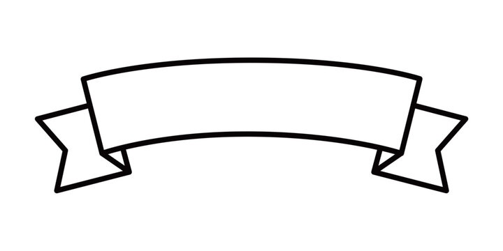 ランキングや表彰に使いやすい、シンプルな王冠の線画イラスト素材