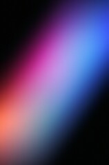 Obraz premium Dreamlike colorful gradient with holographic pastel glow and subtle grain noise
