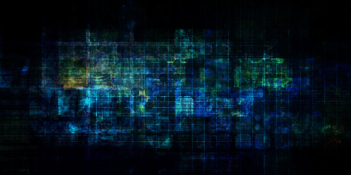 Grunge Code Background Pattern For Programming Projects