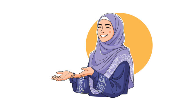 Young boy with a red backpack runs happily along a dirt path through rolling green hills and meadows on a sunny day.