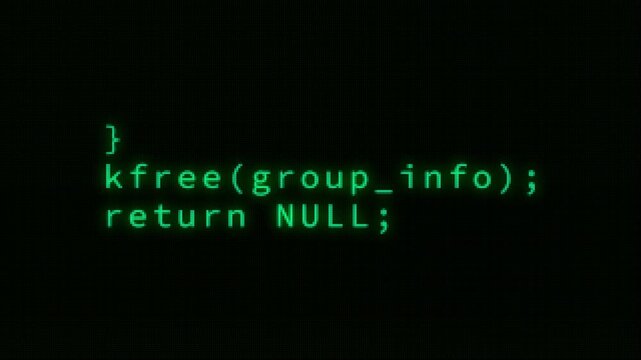 Retro Computer Coding Animation