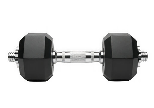 Close-up of a black and white dot matrix printer mechanism isolated on transparent background