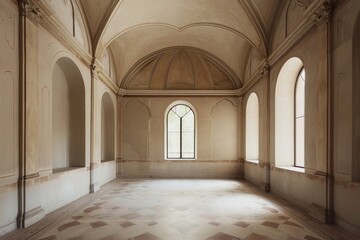 Obraz premium Interior architecture flooring old.