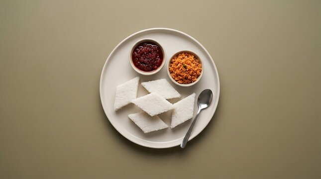 Velankanni Traditional Sri Lankan Milk Rice with Spicy Sambal
