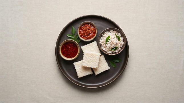 Velankanni traditional milk rice kiribath with spicy lunu miris