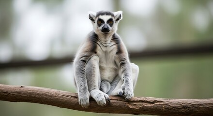 Fototapeta premium Ring-tailed Gaze.