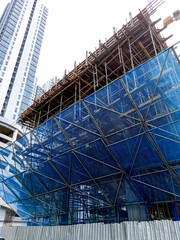 Fototapeta premium construction site of a building