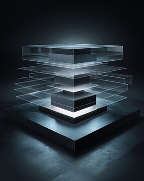 layered protective framework around central system, control environment concept,