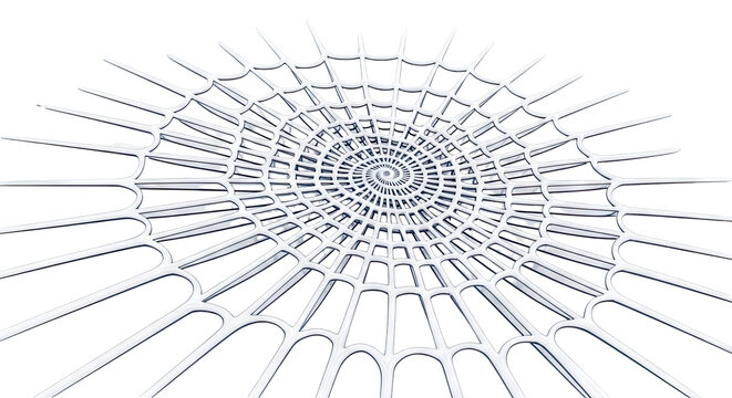 Abstract Spiderman Web Pattern