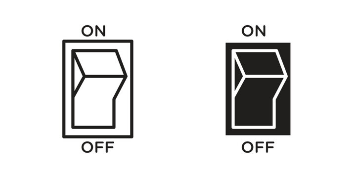 Switch icon in line design. icon for website design, mobile app, ui