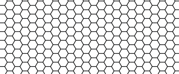 Black and white honeycomb pattern design ideal for web design, app, wallpaper and interior designs. Vector art design element. © Snap Smith