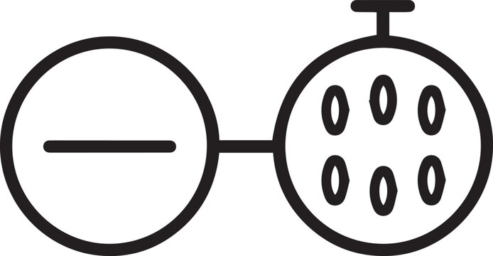 Anode and cathode symbol in a diode