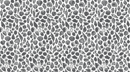 Fototapeta premium Abstract colorful organic shapes forming a soft, modern composition with pastel blobs.
