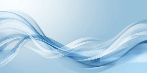 Obraz premium Abstract winter landscape vector featuring snow capped mountains and a blue icy ocean with waves and a jumping dolphin under a clear nature sky.