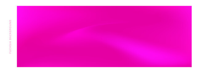 Fototapeta premium Minimal fuchsia pink gradient background. Clean color blend template for branding and marketing posts. Vector illustration.