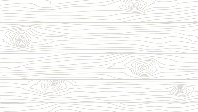 Detailed Vector Illustration of Light Gray Wood Grain Texture