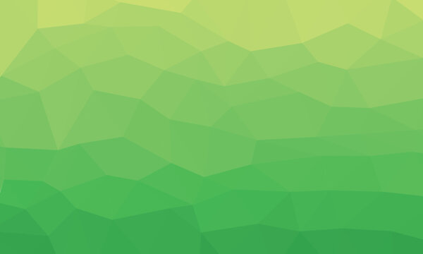 ポリゴン・幾何学グラデーション背景（黄色〜緑）