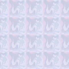 Fototapeta premium Seamless 70s retro groovy wavy pattern with orange and brown flowing lines for trendy fashion.
