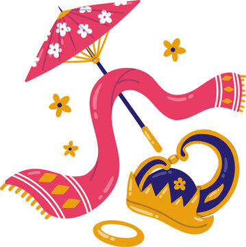 Clip Art Traditional Dance Education Subject Illustration