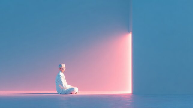 Personal space concept with low social battery and recovery mode