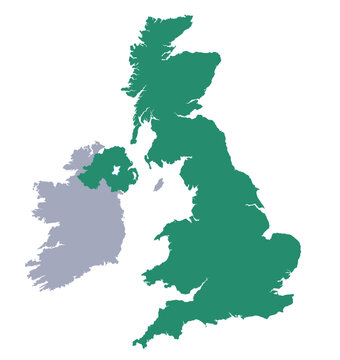 Uk united kingdom great britain map england