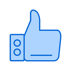 Obraz premium Like Vector Icon Design