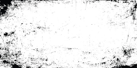 Obraz premium Grunge textured background with black and white distressed effect for design