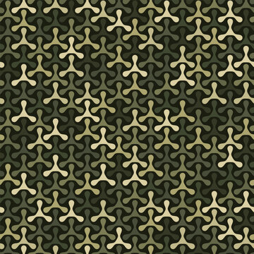 Vector abstract army and hunting masking ornament background