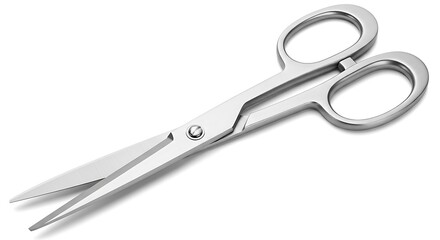 Fototapeta premium Scissors isolated on white background metal sharp cutting tool