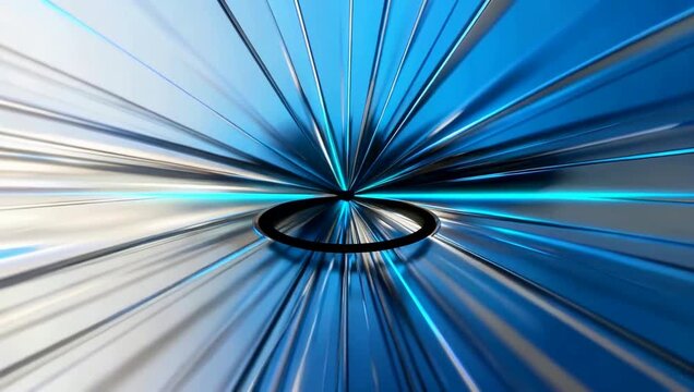 Captivating light explosion with dynamic bokeh and radiant beams, evoking energy and motion. Ideal for adding a touch of vibrancy and dynamism to your project.