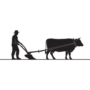 silhouette of a horse carriage