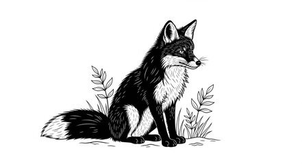 wolf head vector © kaji