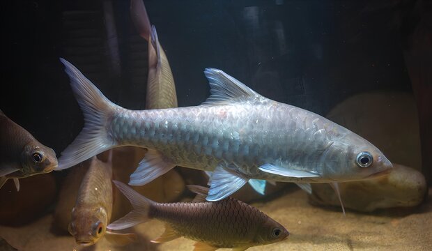 fish in the water, semah fish