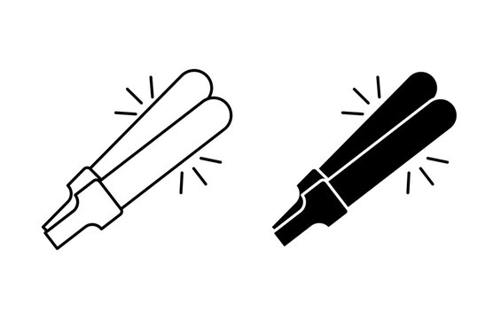 light stick icon graphic vector. icon collection