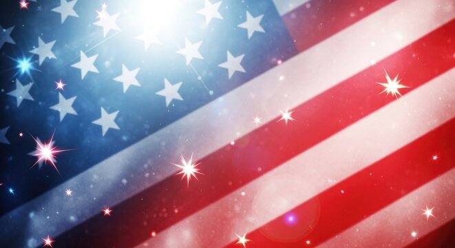 Memorial day tribute honoring fallen heroes under american flag