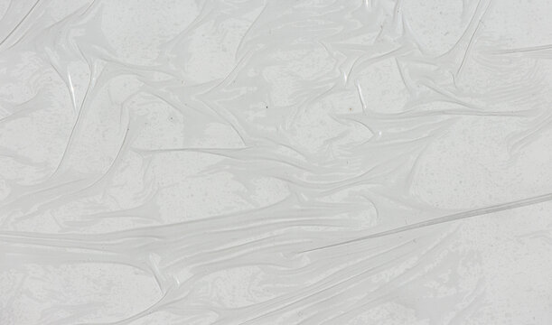 Plastic wrap transparent texture overlay effect. Polyethylene packaging of vinyl wrap or cd cover. Shrink crumpled plastic bag sleeve, package mockup illustration