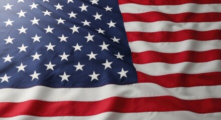 Obraz premium Memorial day tribute honoring fallen heroes under the american flag